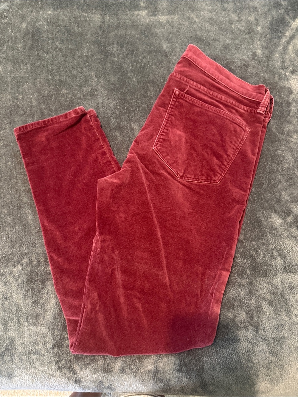 J. Crew Women's Skinny Corduroy Jeans - Burgundy